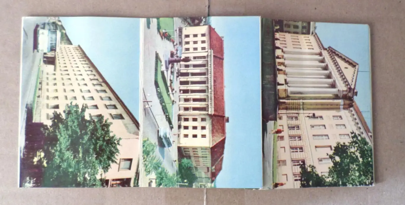 Тарту. Эстония. Набор открыток. Гармошка. 1965 год. Редкость. 2