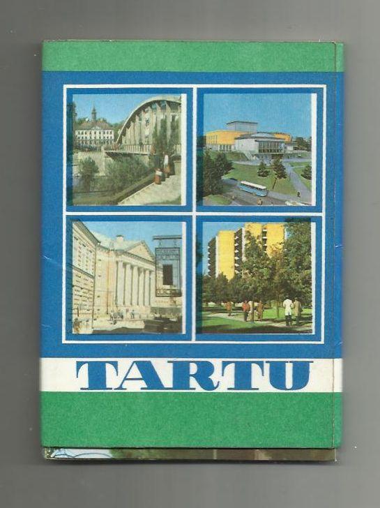 Набор открыток. (полный). 16 открыток. Тарту. Эстония. 1978 г.