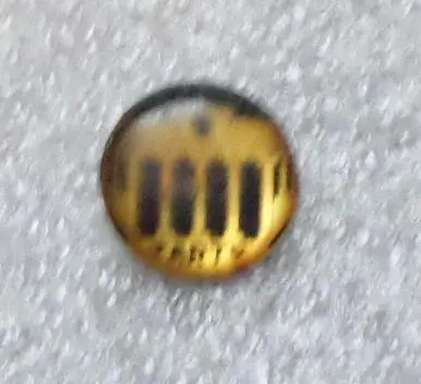 Тарту. Эстония, пуговка. старый знак 1