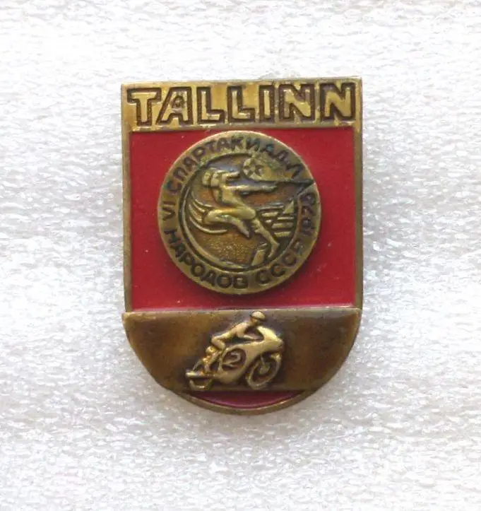 Мотоспорт. Спартакиада народов СССР. 1973 г. Таллинн. Эстония. тяжелый. накладно