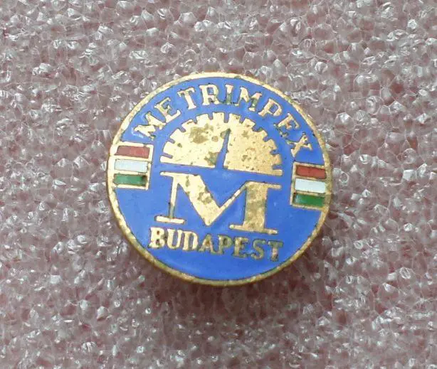 Будапешт. Венгрия. Экспорт измерительных приборов. тяжелый., эмали. 1