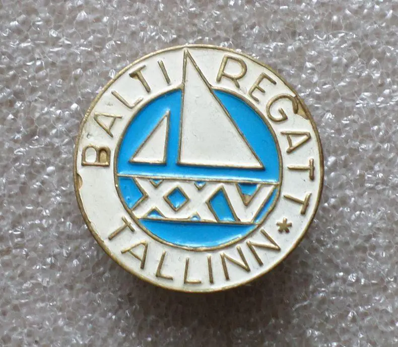 25 Балтийская регата. Таллин. Эстония. тяжелый, холодные эмали