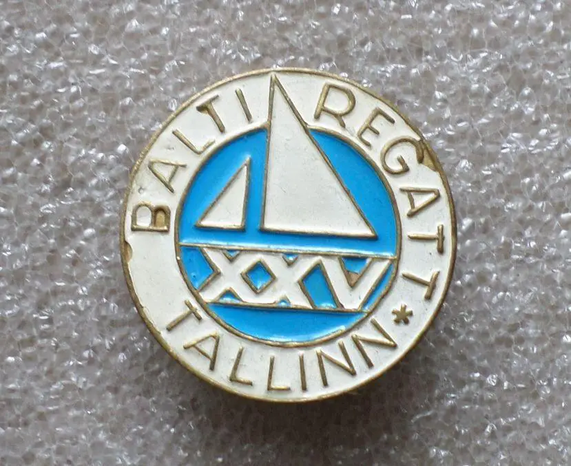 25 Балтийская регата. Таллин. Эстония. тяжелый, холодные эмали 1