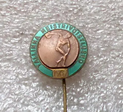 Чемпионат Таллинна. Эстония. тяжелый. накладной. 1967 год. Редкий 1