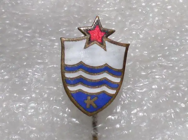 ДСО Калев. ЭССР, Эстония. тяжелый, горячая эмаль