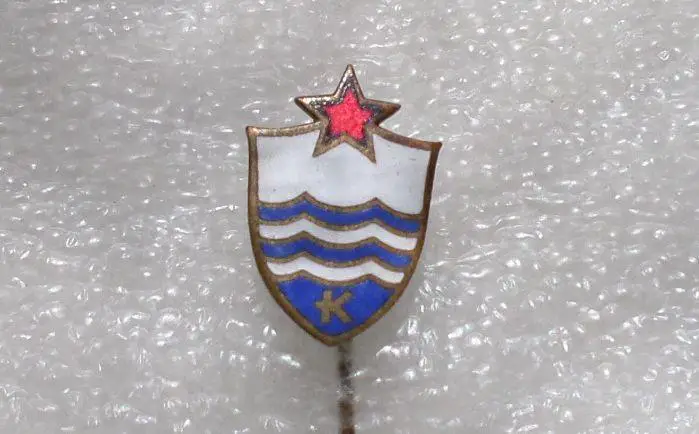 ДСО Калев. ЭССР, Эстония. тяжелый, горячая эмаль 1