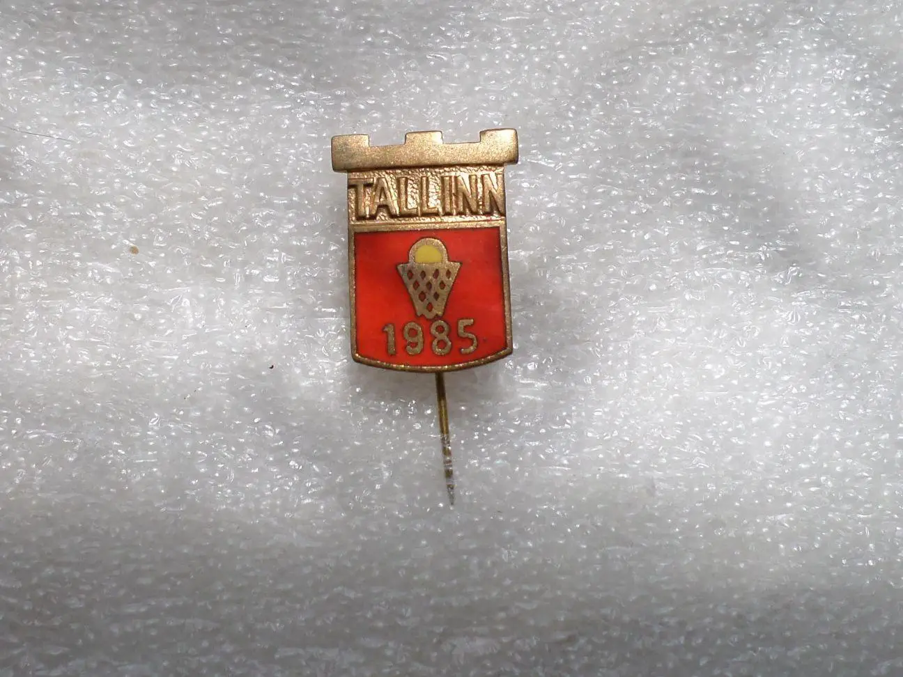 Таллинн. Баскетбол. Чемпионат 1985 год. ЭССР, Эстония. тяжелый, эмали