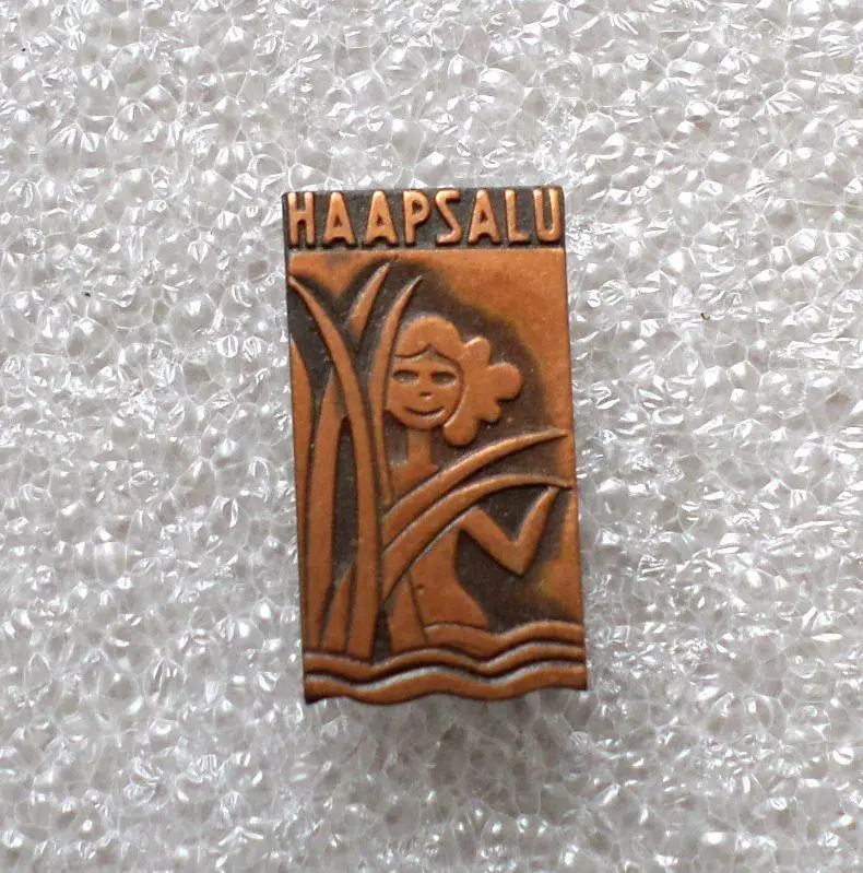 Приморский курортный город Хаапсалу. Эстония. ЭССР. тяжелый. шикарный сохран.