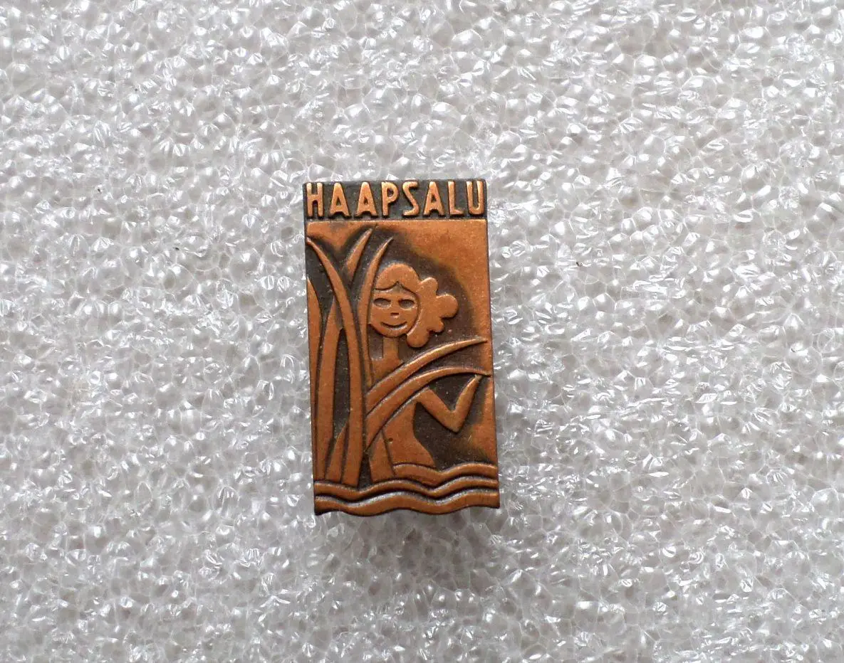 Приморский курортный город Хаапсалу. Эстония. ЭССР. тяжелый. шикарный сохран. 1