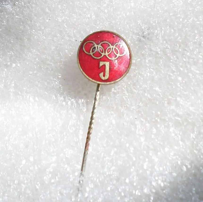 ДСО Йыуд. (Сила). Эстония. Олимпийские кольца. тяжелый, горячие эмали 1