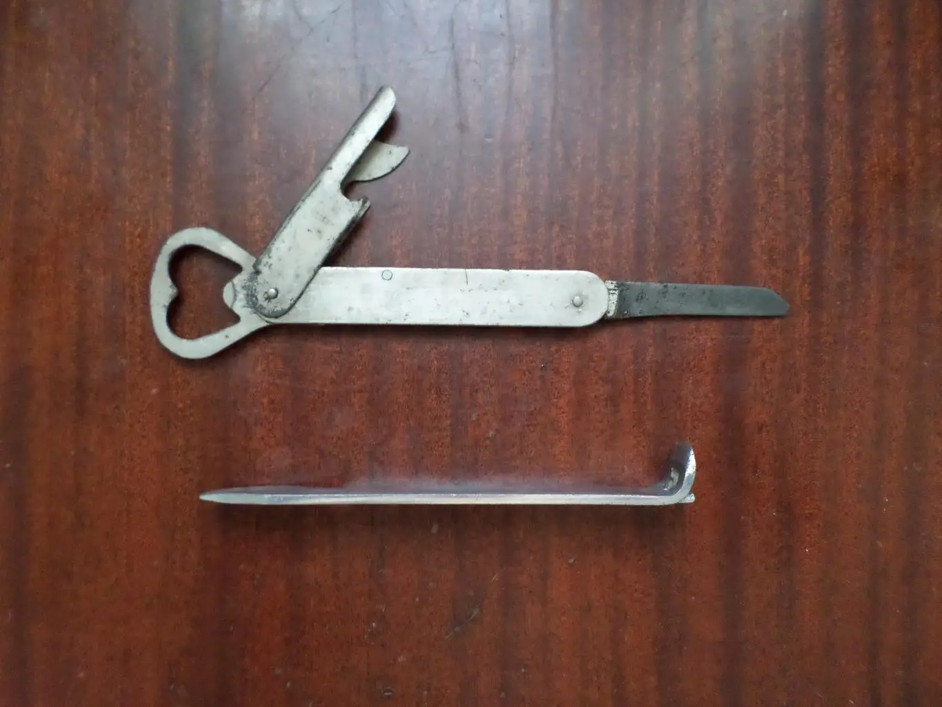 Карманный ножик - открывашка + открывашка из СССР. Цена за два. 1