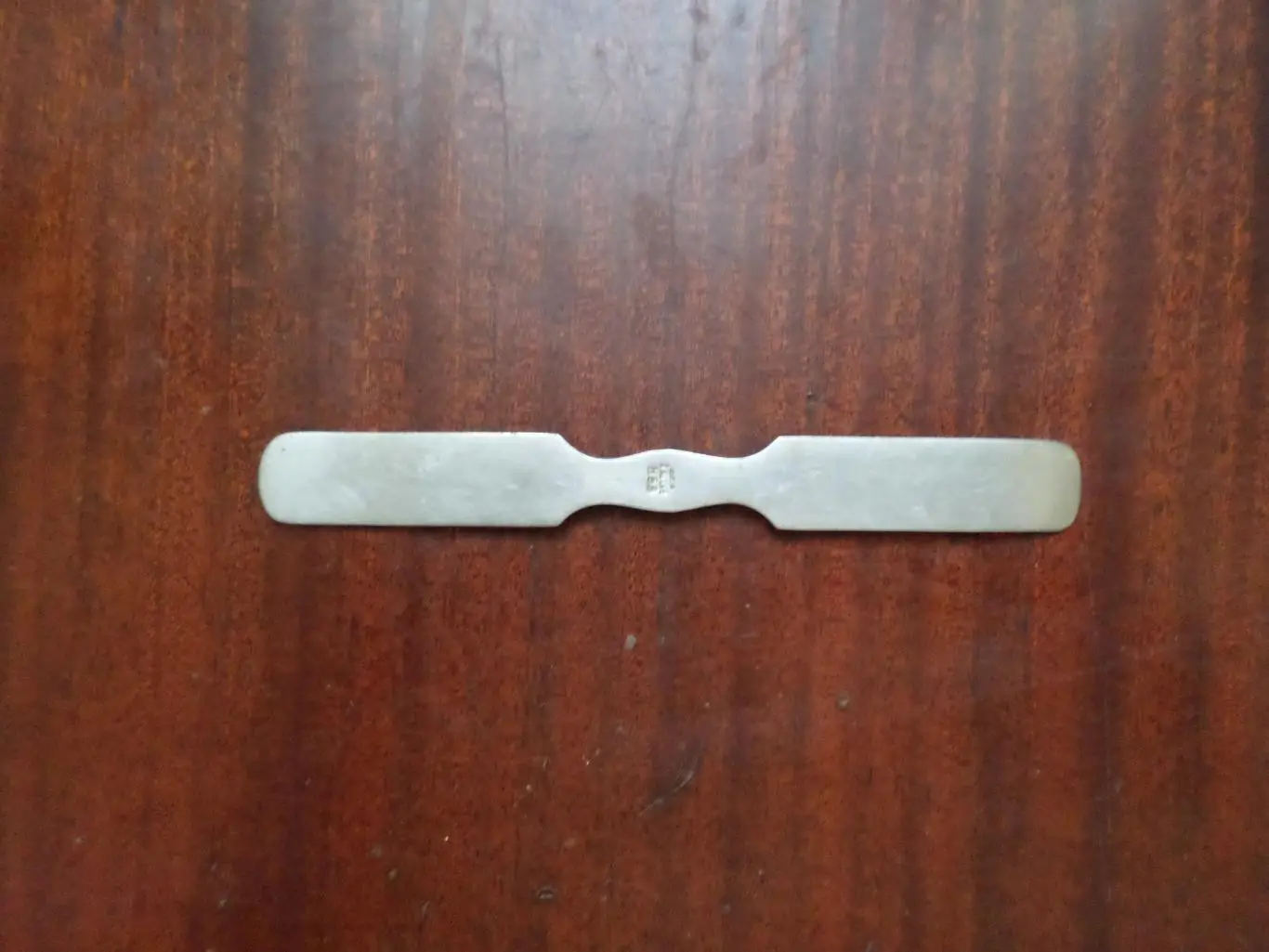 Медицинский инструмент из СССР. Шпатель для языка. Отолоринтология. Нержавейка.