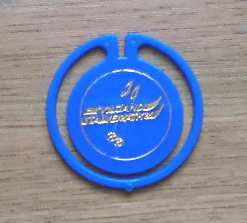 Talvemakt -85. Лыжный марафон . Вильянди. Изготовлен - завод Экопласт Эстония.