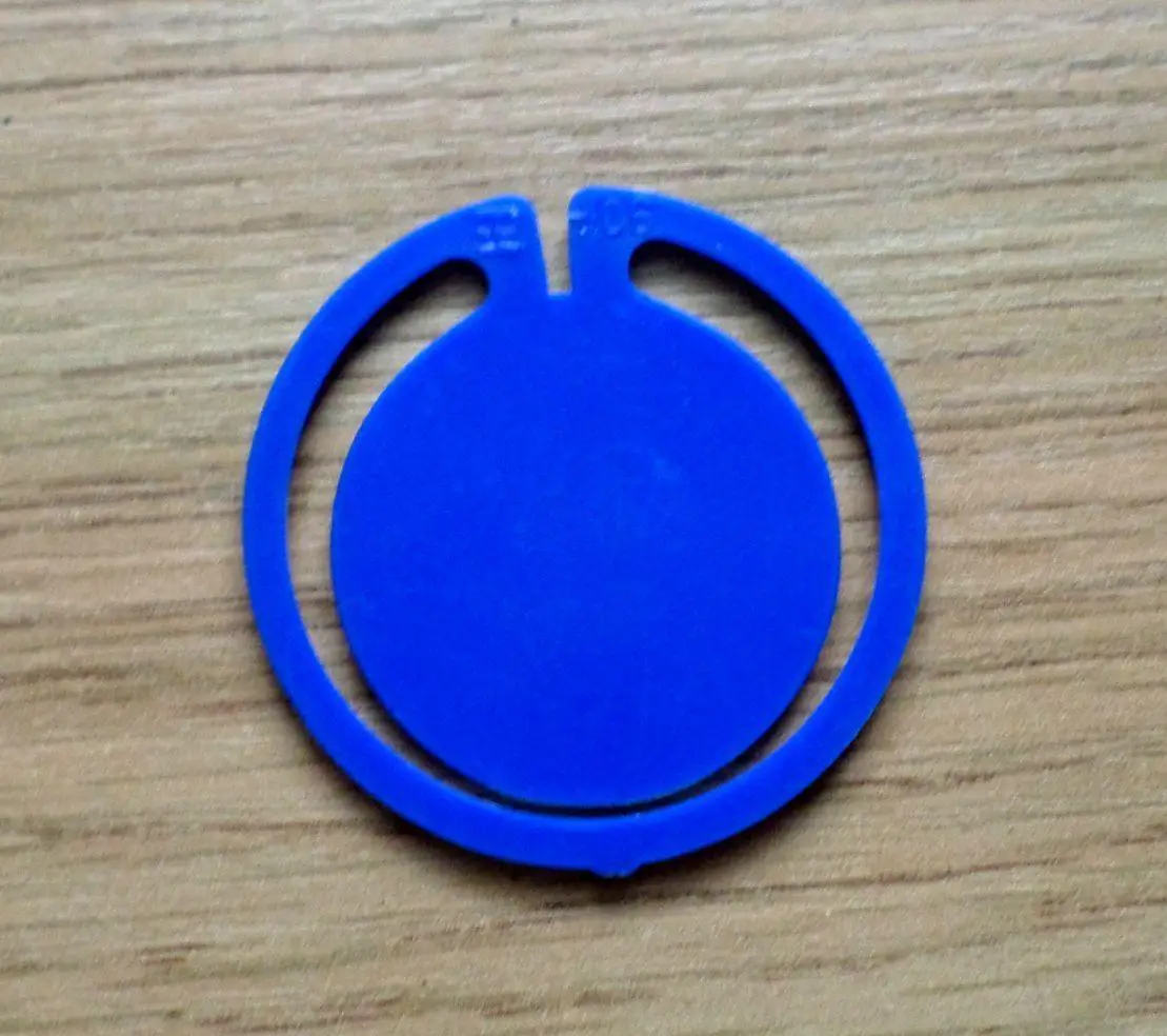 День здоровья. 12 фестиваль. Изготовлен - завод Экопласт Эстония. (синий). - 2 2