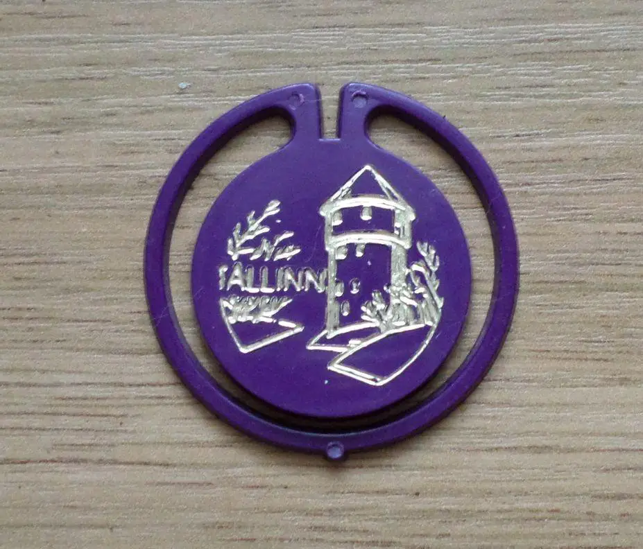 Башня Толстая Маргарита. Таллинн. Изготовлен - завод Экопласт Эстония. сиреневый 1