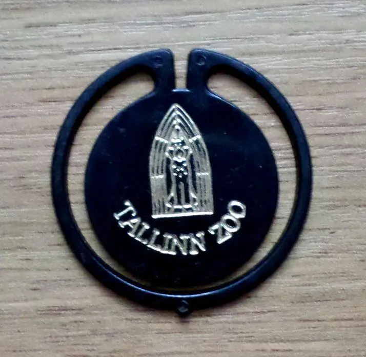 Таллинский зоопарк. Таллинн. Изготовлен - завод Экопласт Эстония.