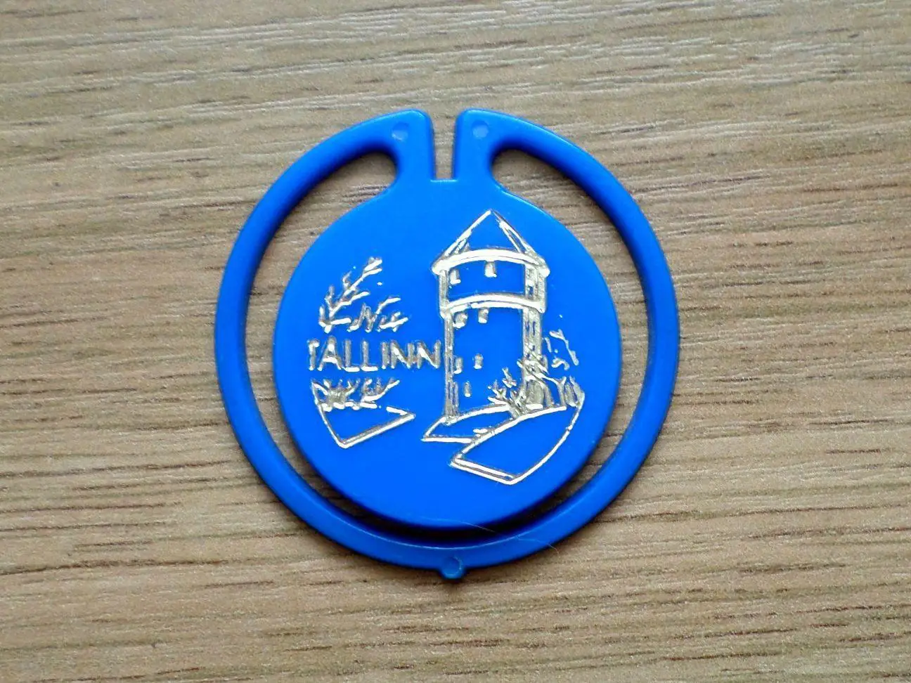 Башня Толстая Маргарита. Таллинн. Изготовлен - завод Экопласт Эстония. (голубой)