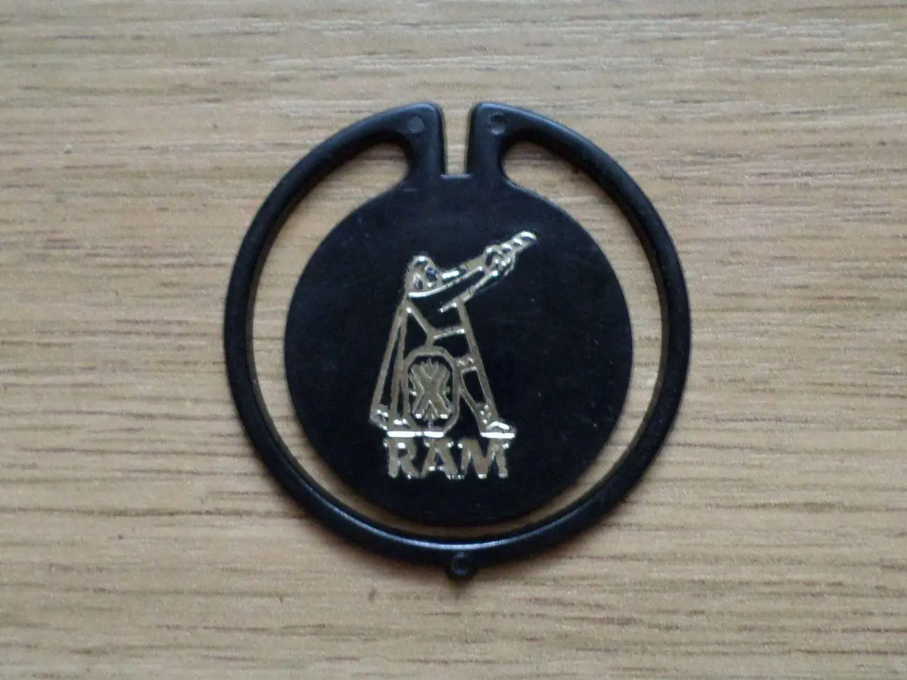 RAM. Музыкальный фестиваль. Таллинн. Изготовлен - завод Экопласт Эстония. черный