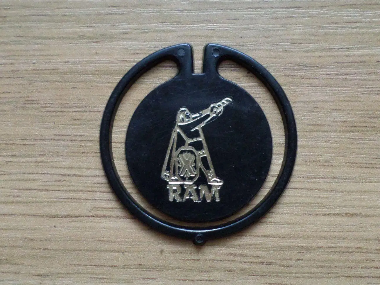 RAM. Музыкальный фестиваль. Таллинн. Изготовлен - завод Экопласт Эстония. черный 1