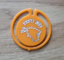 Эстонская ССР. Таллинн. . Изготовлен - завод Экопласт Эстония.