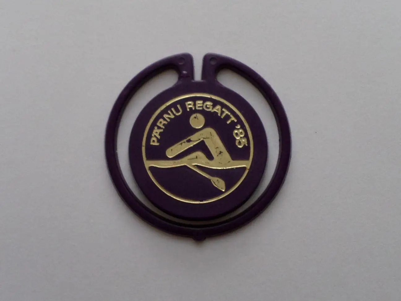 Регата - 85. Глебля на байдарках. Пярну. Изготовлен - завод Экопласт Эстония. 1