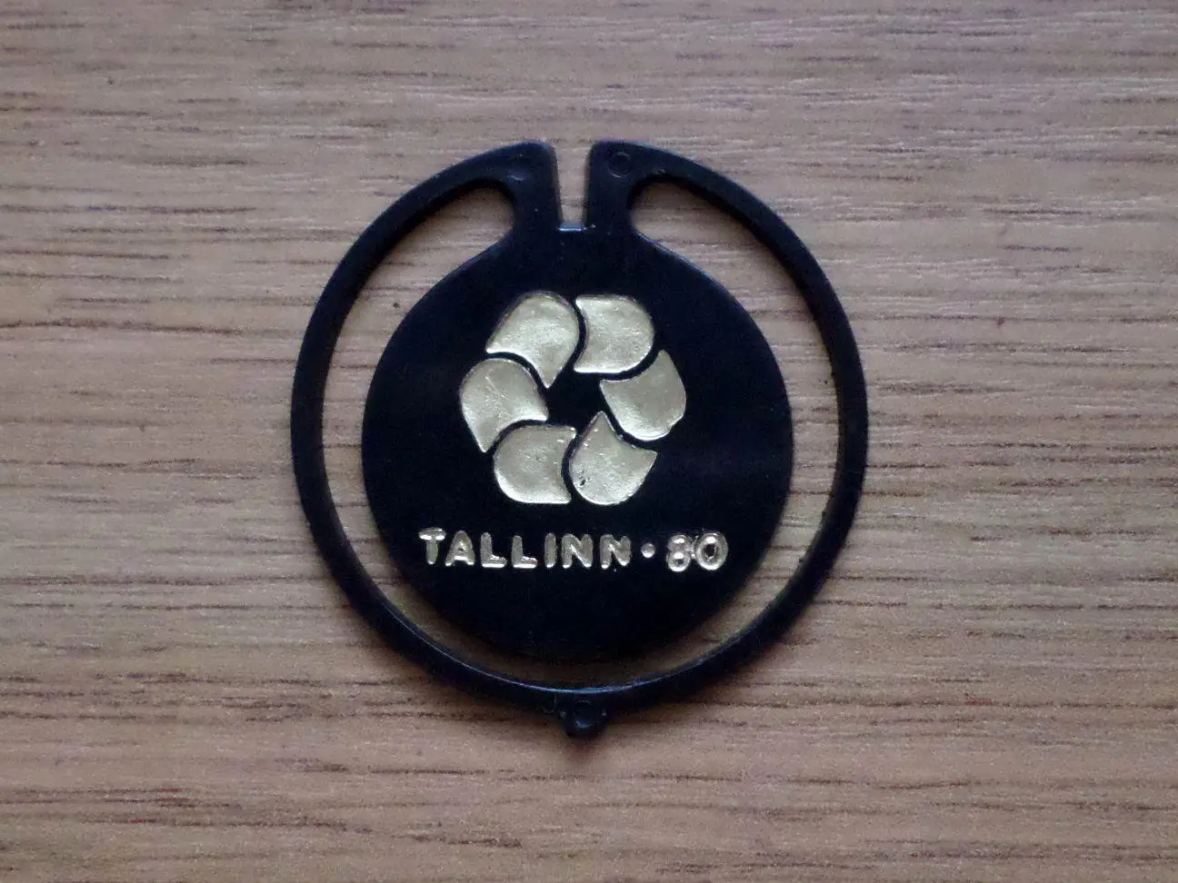 Олимпиада - 80. Олимпийская регата. Таллинн Изготовлен - Экопласт Эстония черный