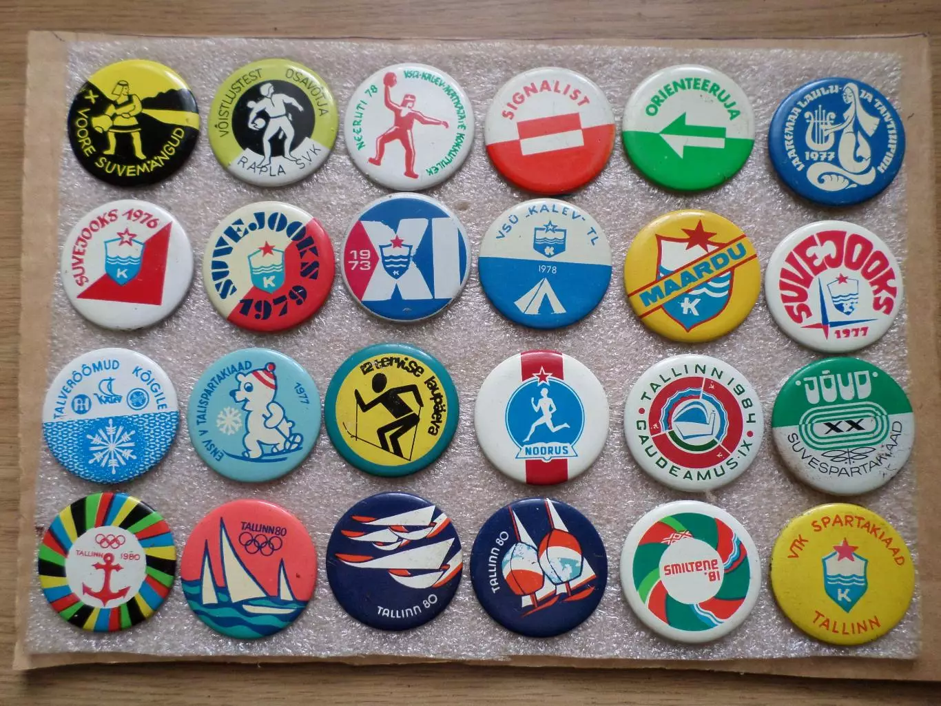 Олимпиада - 80. Спорт. 42 мм «Норма» Norma металл. СССР. Эстония. №10.