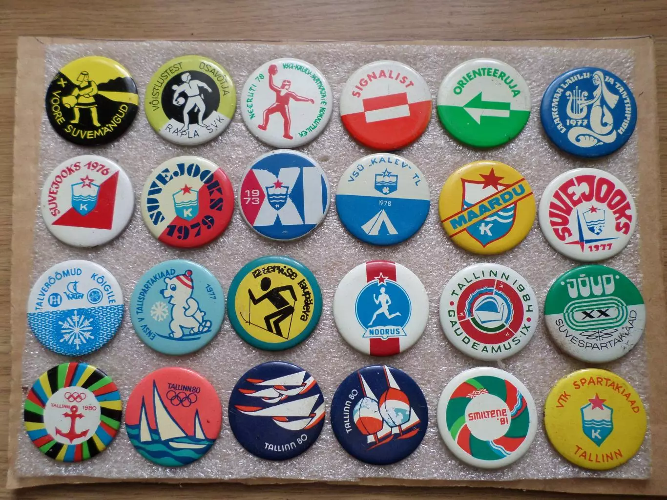 Олимпиада - 80. Спорт. 42 мм «Норма» Norma металл. СССР. Эстония. №10. 1