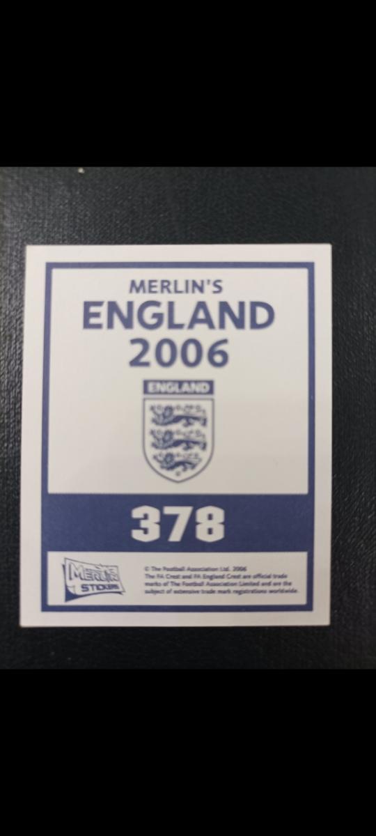 Zinedine Zidane №378MERLIN Англия 2006 1