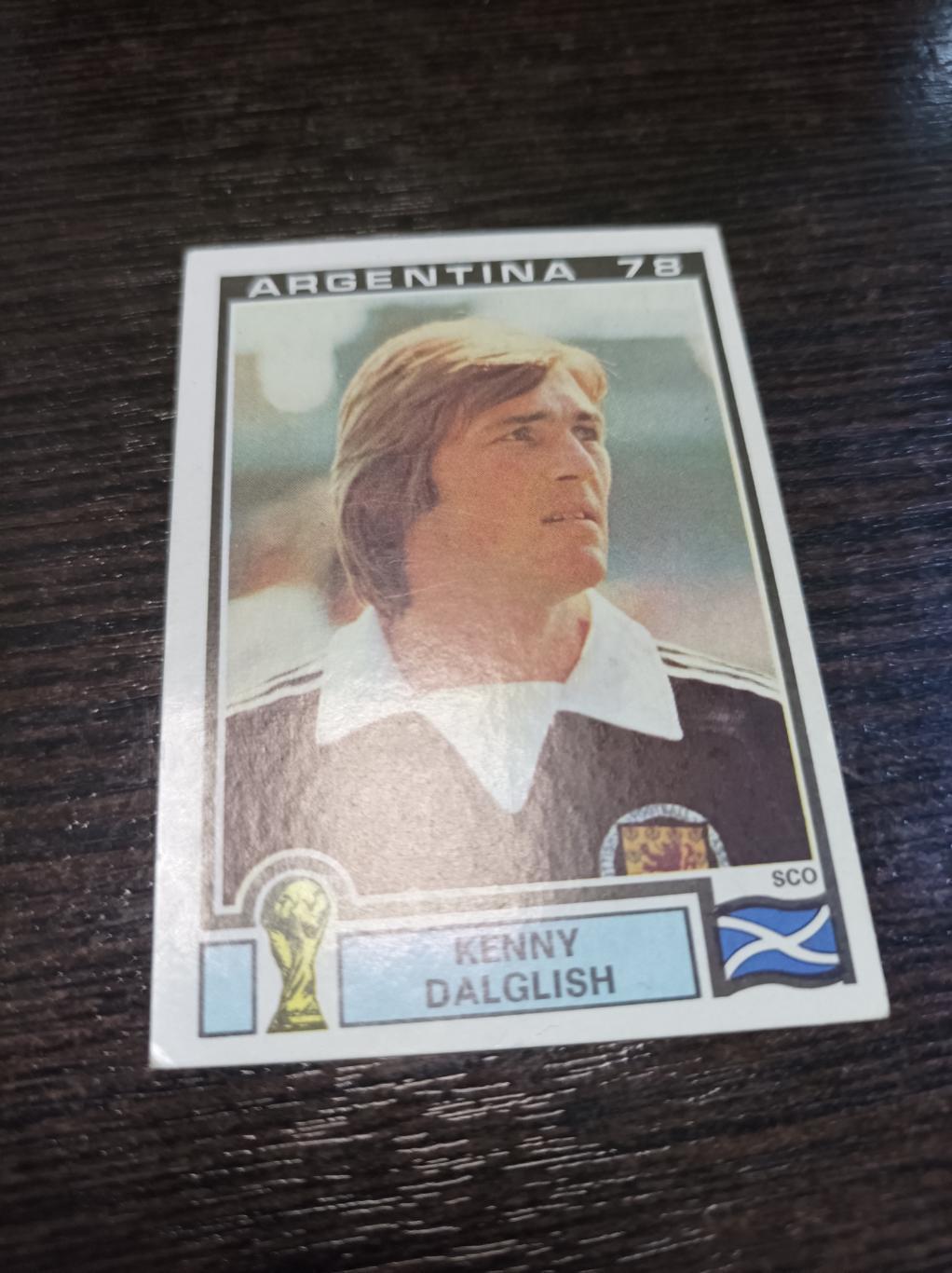 PANINI Чемпионат Мира 1978 Kenny Dalglish №326 1