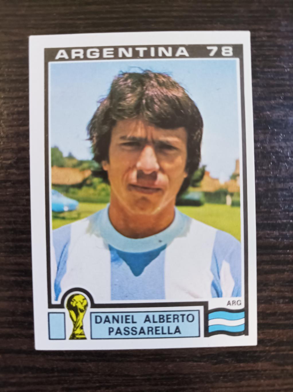 Panini 1978 Daniel Alberto Passarella №48