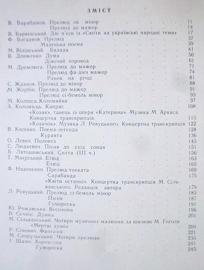 Фортепіанні твори українських радянських композиторів./Фортепьянные произведения украинских советских композиторов. 2