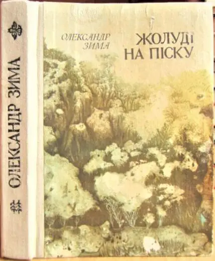 Зима Олександр Жолуді на піску. (Терези).