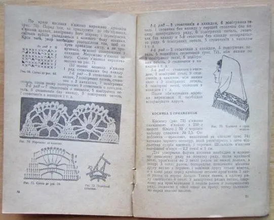 Хазан Е. В'язані головні убори. 2