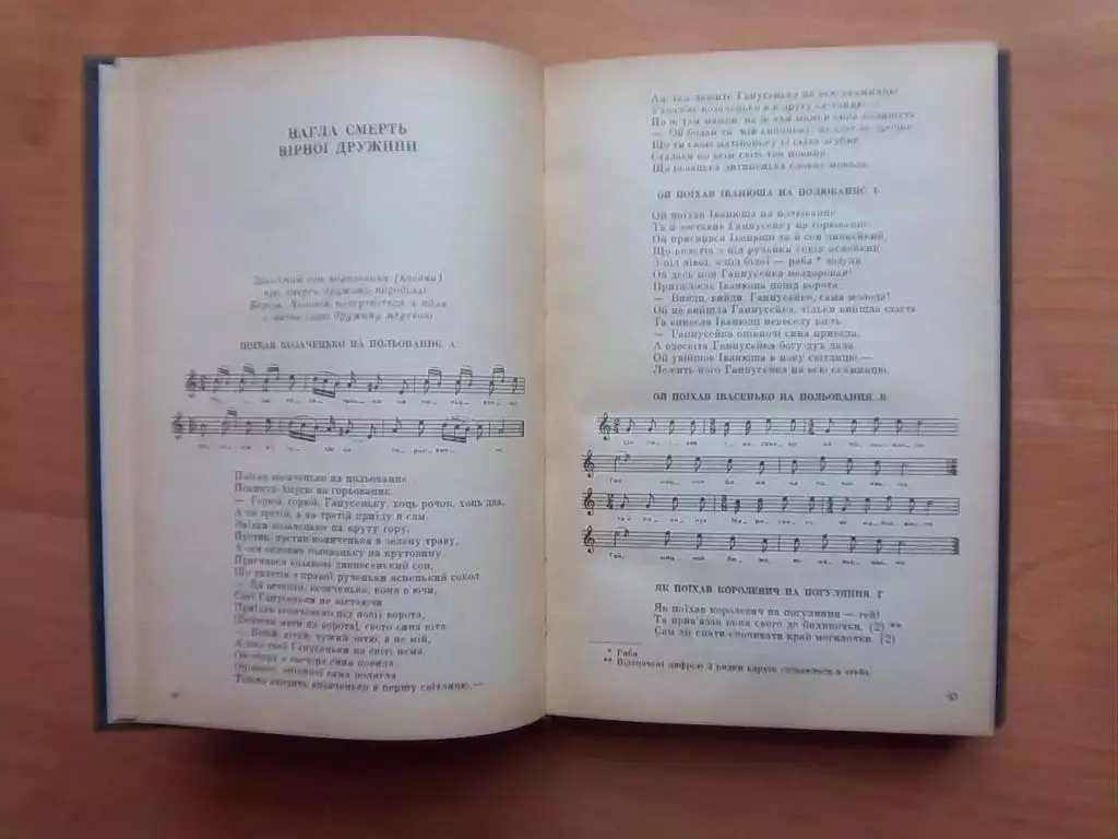 Балади. Родинно-побутові стосунки. 1