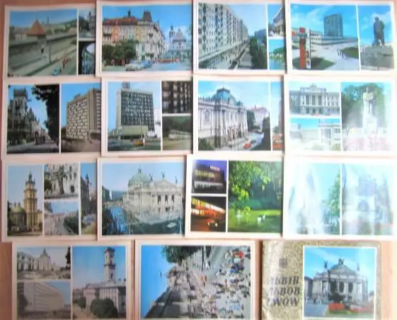 «Львів. Львов. Lwow». Комплект листівок.