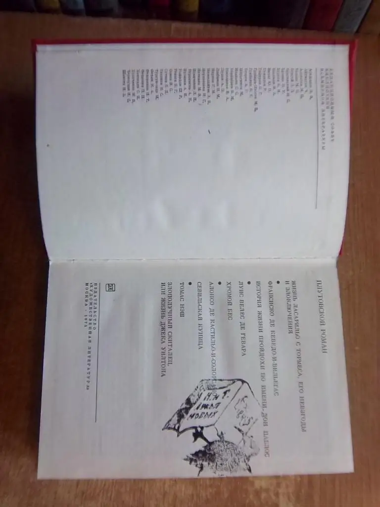 Плутовской роман. 1