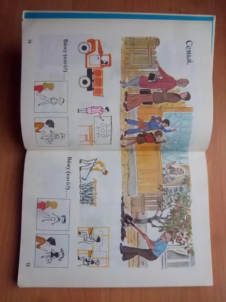 Русский язык в картинках. В двух частях. 1