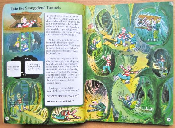 The Second Usborne Book of Puzzle Adventures. Three adventure stories with puzzles to solve. 1