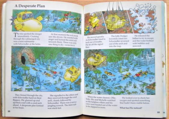 The Second Usborne Book of Puzzle Adventures. Three adventure stories with puzzles to solve. 3