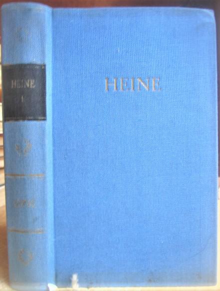 Heines Werke in funf banden. Erster band. Gedichte./ Собрание сочинений в пяти томах. Том первый. Стихи.