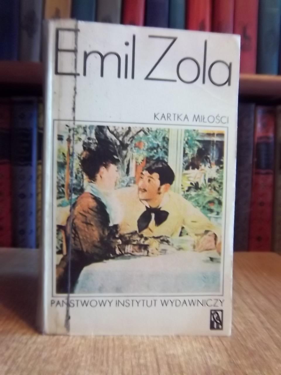 Emil Zola.	Kartka milosci.