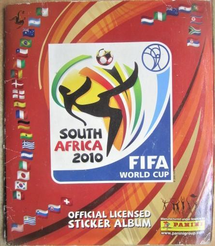 SOUTH AFRICA 2010: FIFA WORLD CUP. Official licensed sticker album.