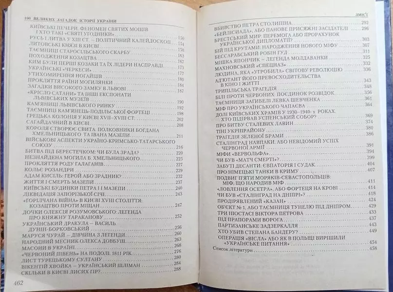Попельницька О. та ін. 100 великих загадок історії України.	Серія «Сто великих». 5