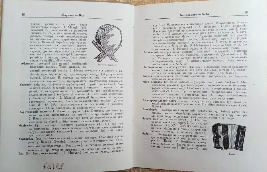 Юцевич Ю.	Словник музичних термінів. 1