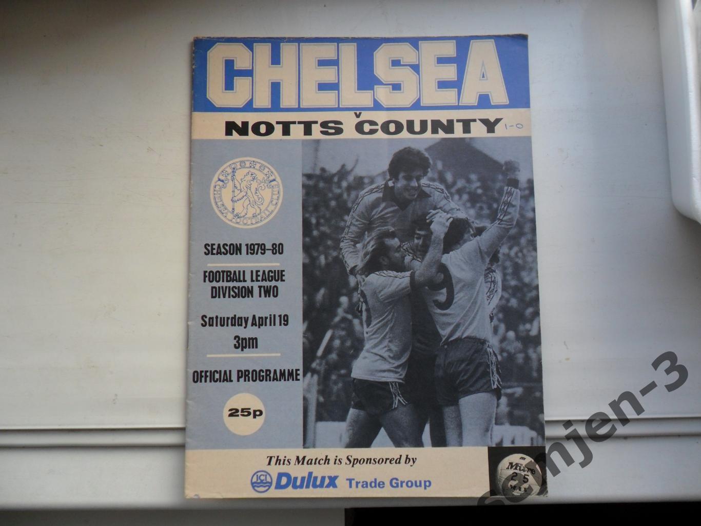 CHELSEA - NOTTS COUNTY, 19.04.1980