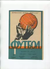 Програма Металург Липецьк - Авангард Жовті Води - 27.04.1968