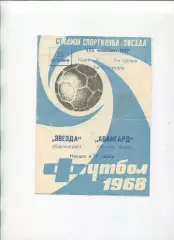 Програма Зірка Кіровоград/Кропивницький - Авангард Жовті Води - 15.09.1968