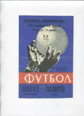 Програма Локомотив Калуга - Авангард Жовті Води - 17.06.1967