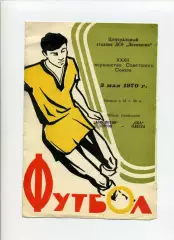 Програма Локомотив Херсон - СКА Одеса - 03.05.1970